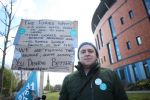 Salford Junior Doctors On Strike 